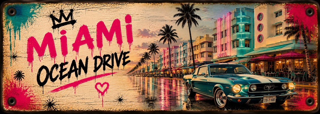 TOUR DU MONDE DES PLUS BELLES VILLES DU STREET ART - 1ère étape : MIAMI