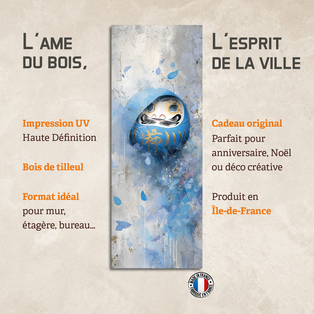 Blue Serenity Daruma | EPEDARU05