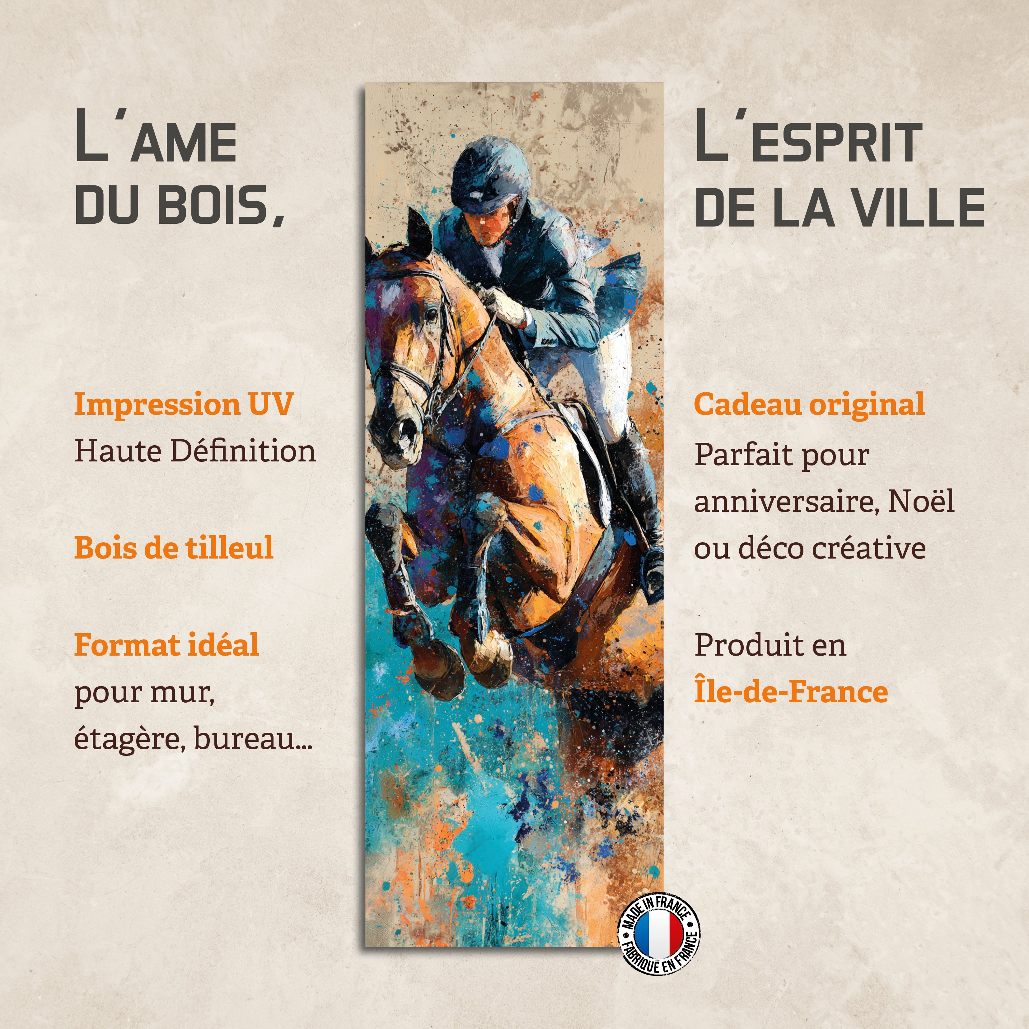 Chevaux en Plein Vol | EPEEQ02